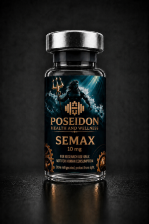 semax 10mg research peptide by poseidon health and wellness